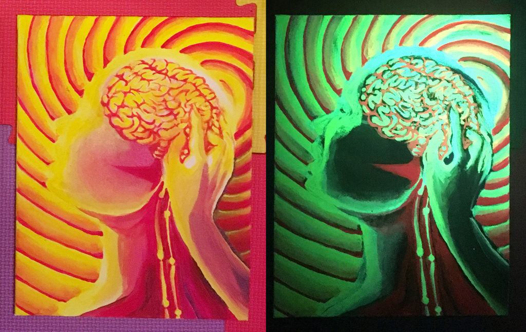 sunlight vs blacklight